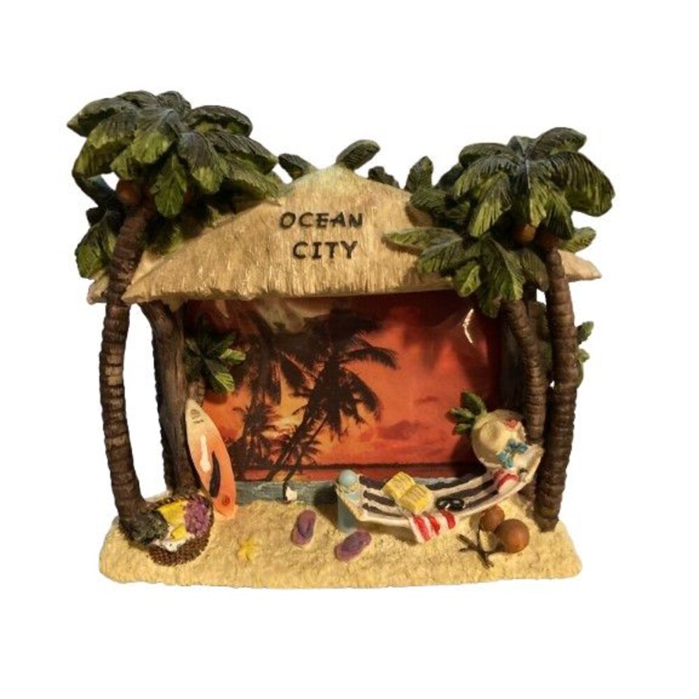 OCEAN CITY Lounge Beach Vacation PICTURE FRAME